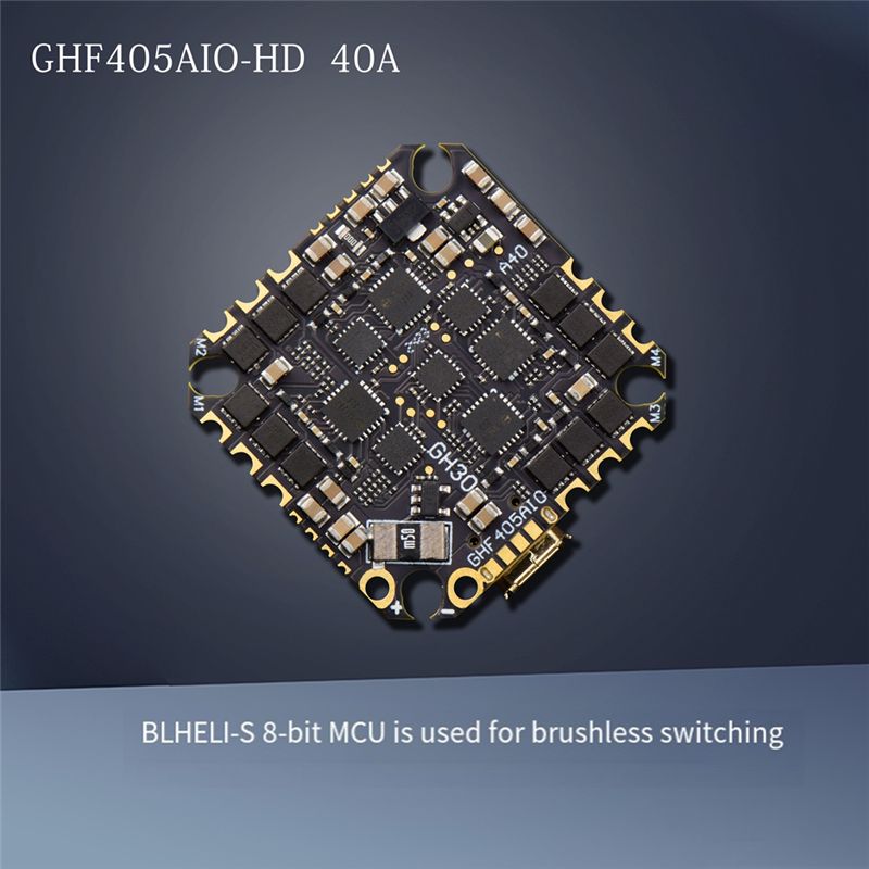 ABTI-GHF405AIO-HD 40A AIO Flig - огляд і ціна Fpv Drone Esc