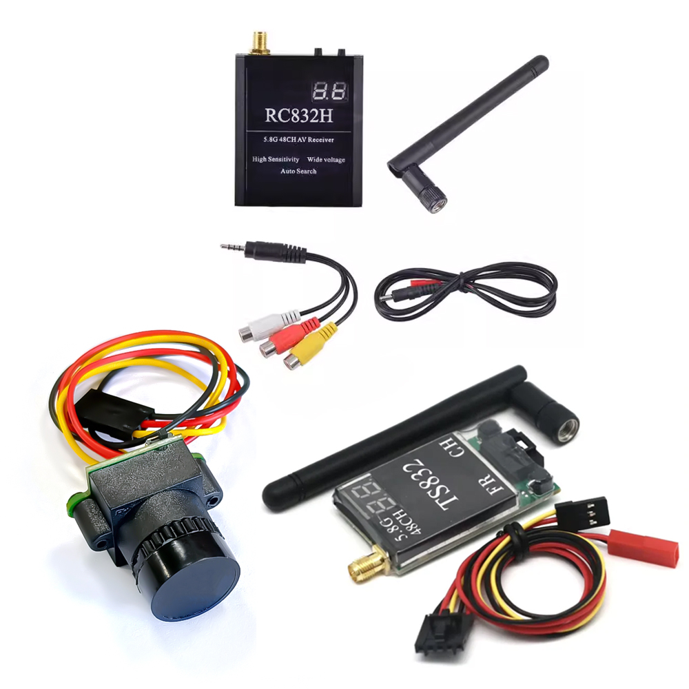 TS832 Receiver +RC832 +1000TVL - огляд і ціна Fpv Drone Antenna