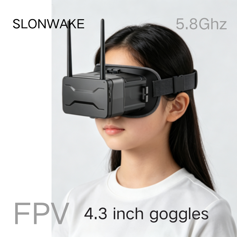 5.8G FPV Goggles 4.3 Inch 480* - огляд і ціна Fpv Drone Antenna
