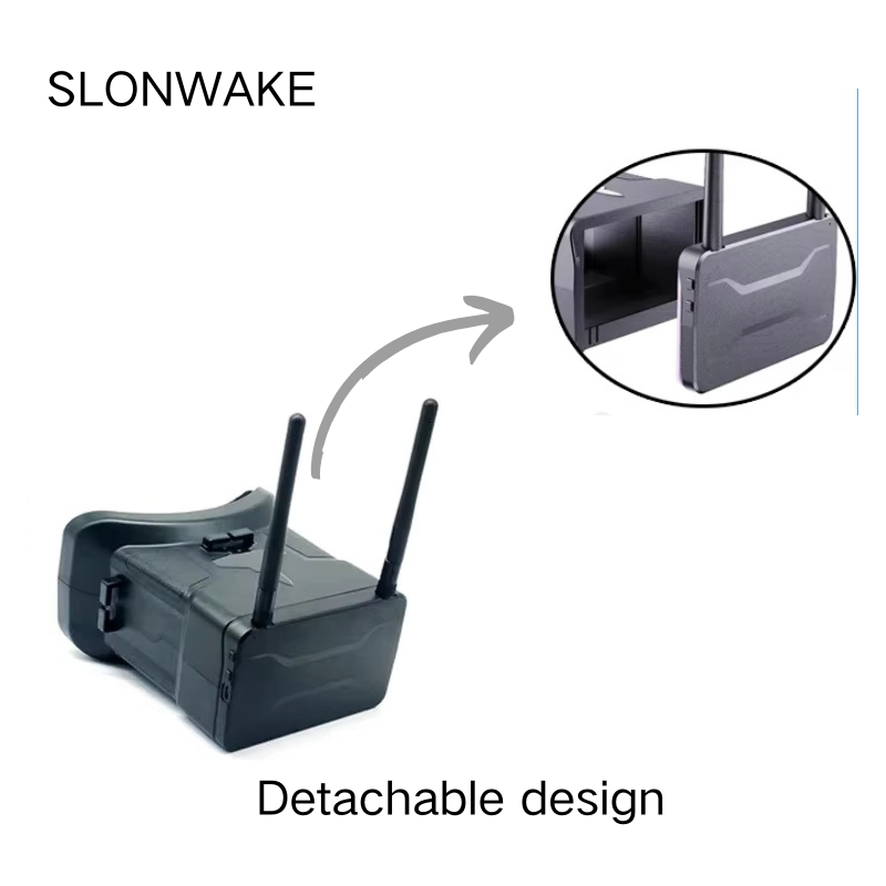 5.8G FPV Goggles 4.3 Inch 480* - огляд і ціна Fpv Drone Antenna