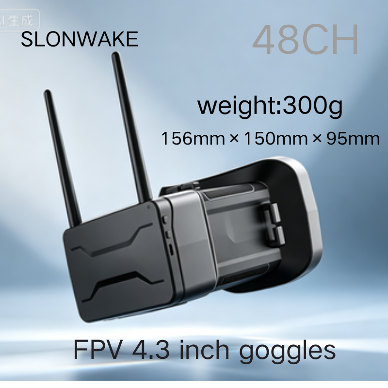 5.8G FPV Goggles 4.3 Inch 480* - огляд і ціна Fpv Drone Antenna